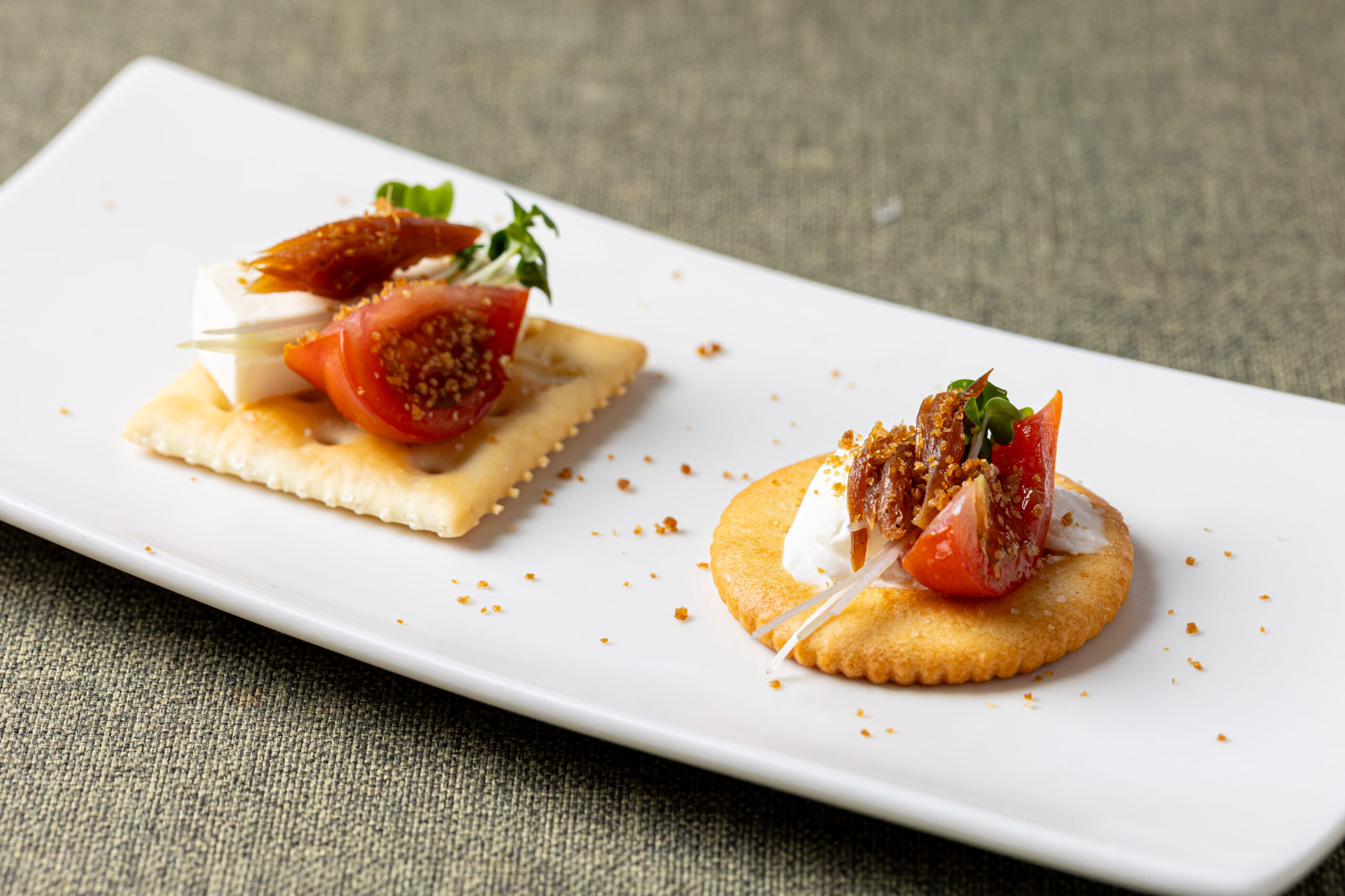 へしこカナッペの画像